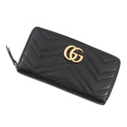 Gucci Wallet GG Marmont Zip Around Quilted