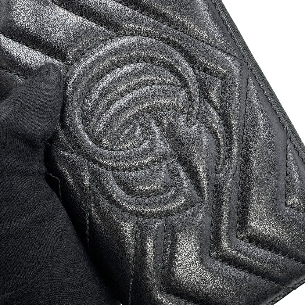 Gucci Wallet GG Marmont Zip Around Quilted — view 8