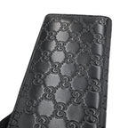 Gucci Wallet Guccissima Zip Around Leather Black — view 5