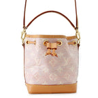 Louis Vuitton Monogram Laminated Jacquard Nano Noe 2-Way Shoulder