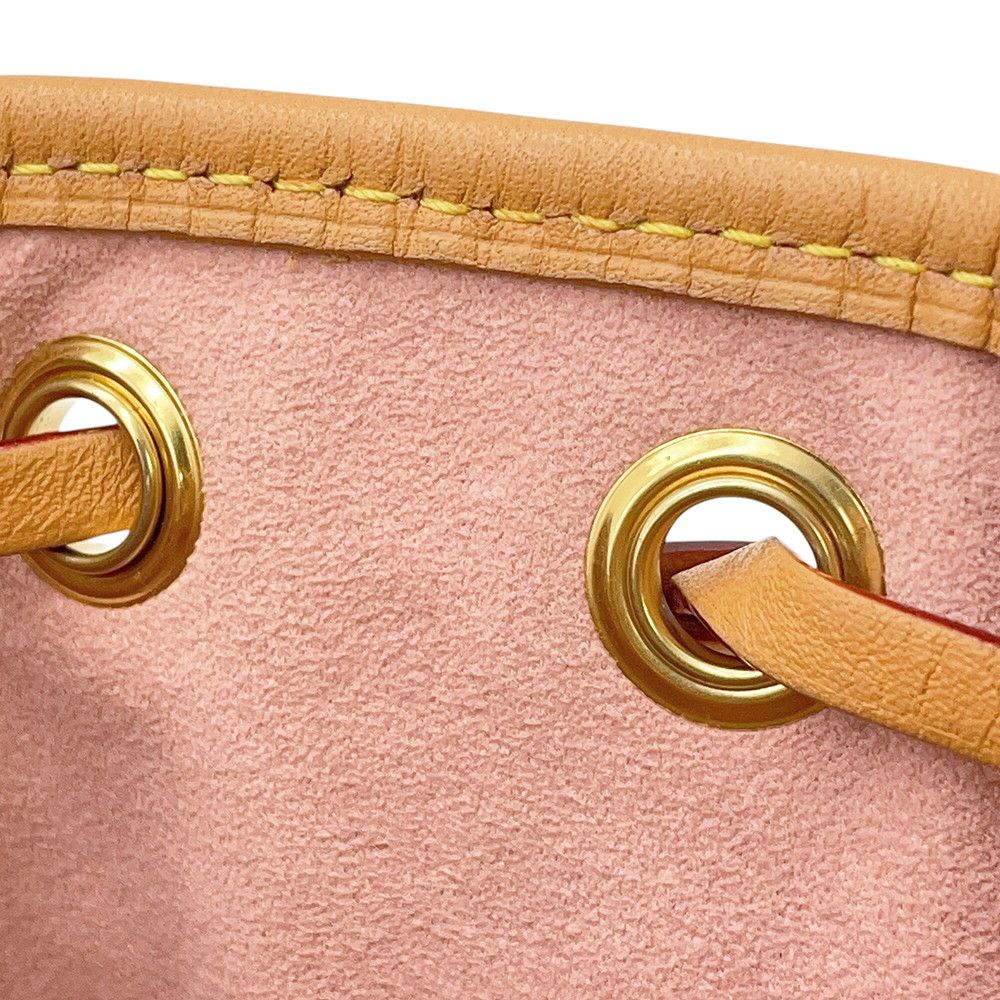 Louis Vuitton Monogram Laminated Jacquard Nano Noe 2-Way Shoulder — view 7