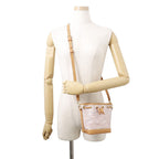 Louis Vuitton Monogram Laminated Jacquard Nano Noe 2-Way Shoulder — view 5