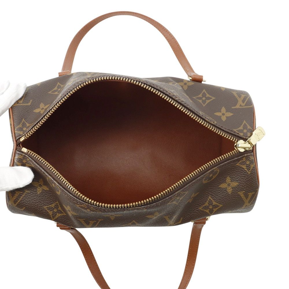 Louis Vuitton Monogram Papillon 26 Vintage Handbag — view 5