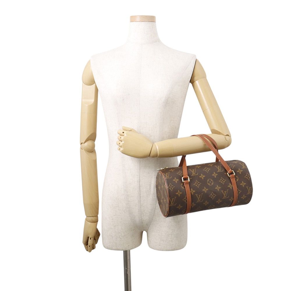 Louis Vuitton Monogram Papillon 26 Vintage Handbag — view 4