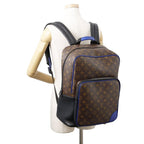 Louis Vuitton Backpack Monogram Macassar Dean Black — view 4