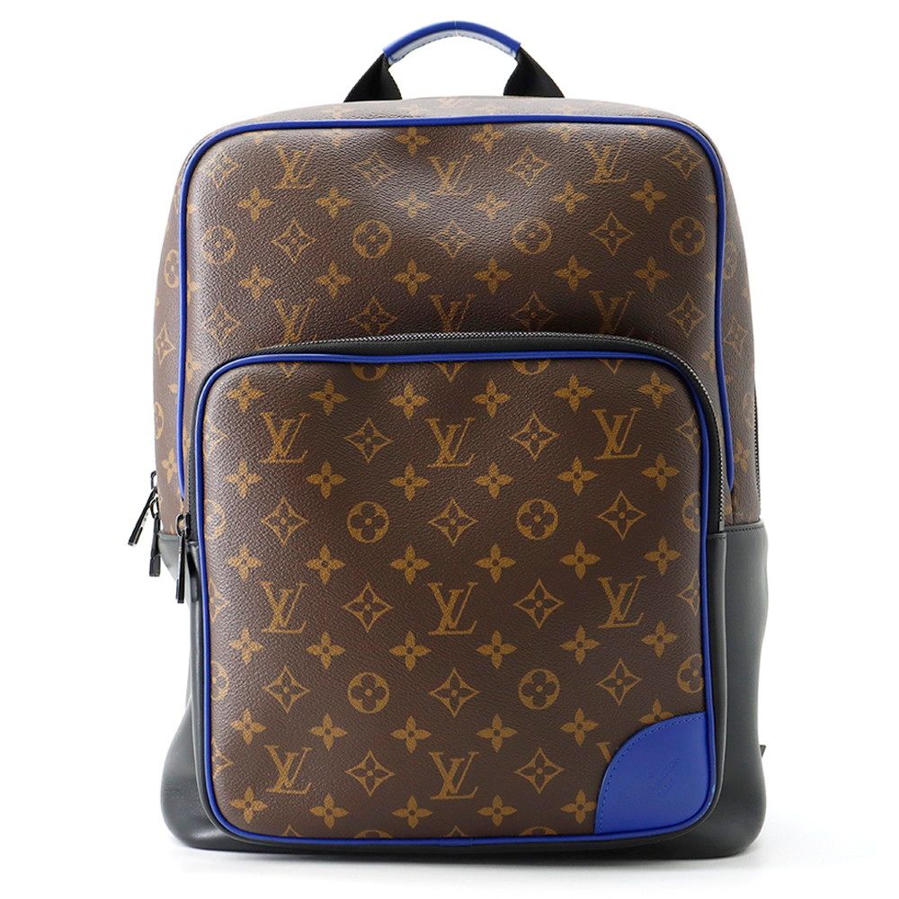 Louis Vuitton Backpack Monogram Macassar Dean Black