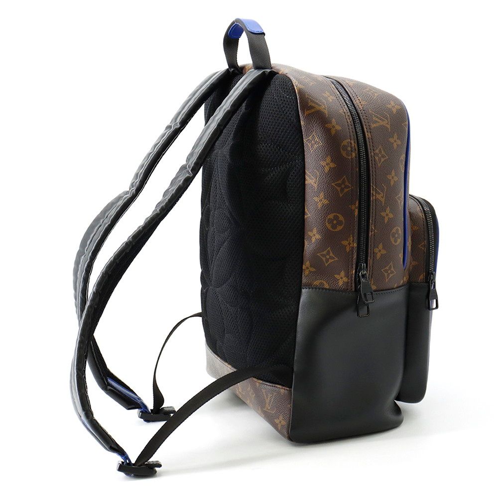 Louis Vuitton Backpack Monogram Macassar Dean Black — view 2
