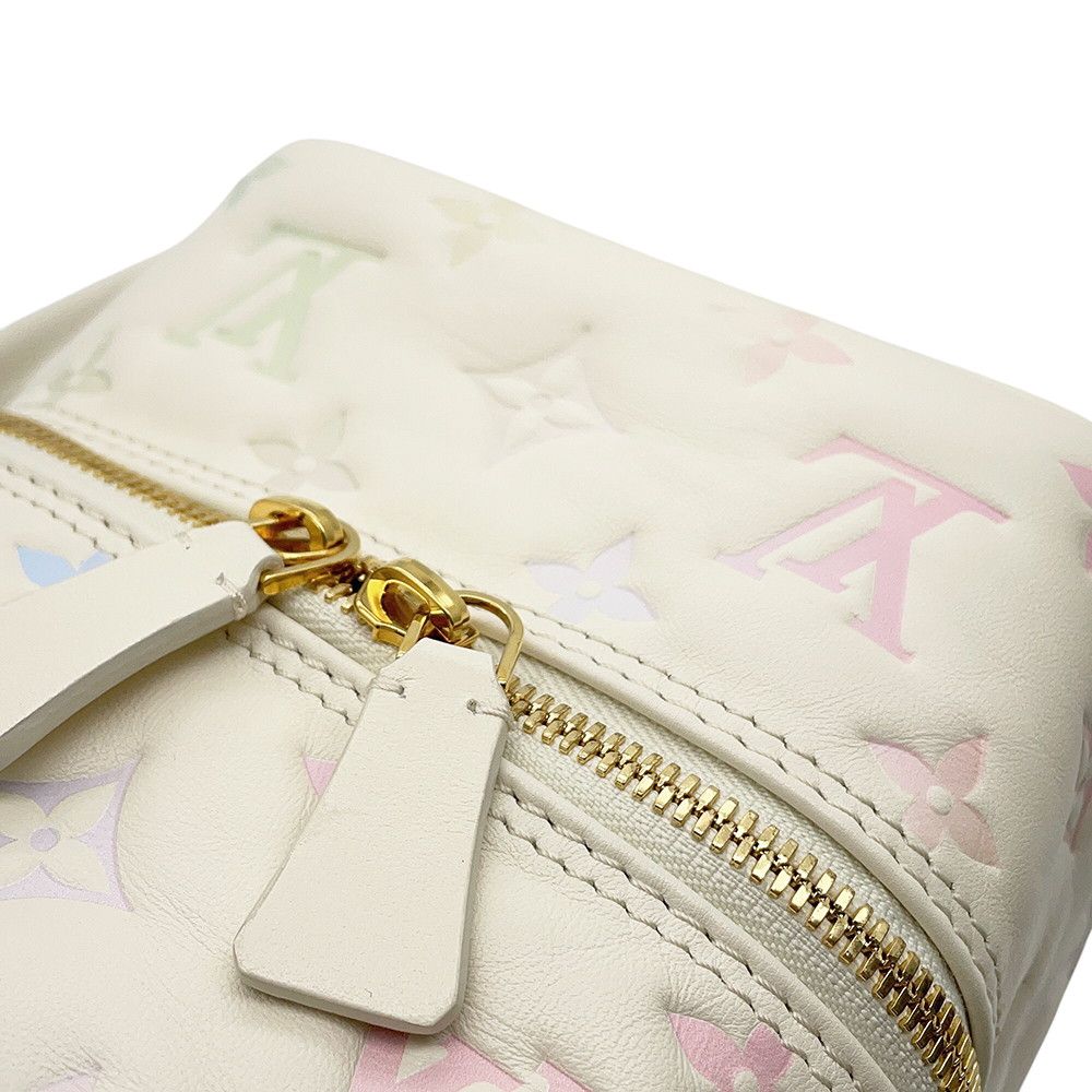 Louis Vuitton Handbag Monogram Embossed Square Bag 2-Way — view 9