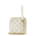 Louis Vuitton Handbag Monogram Embossed Square Bag 2-Way