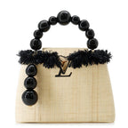 Louis Vuitton Handbag Raffia Capucines Jean Michel Othoniel Arty Collection