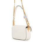 Gucci Chain Shoulder Bag Adidas Collaboration Horsebit Small 2-Way White Black — view 2