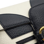 Gucci Chain Shoulder Bag Adidas Collaboration Horsebit Small 2-Way White Black — view 8