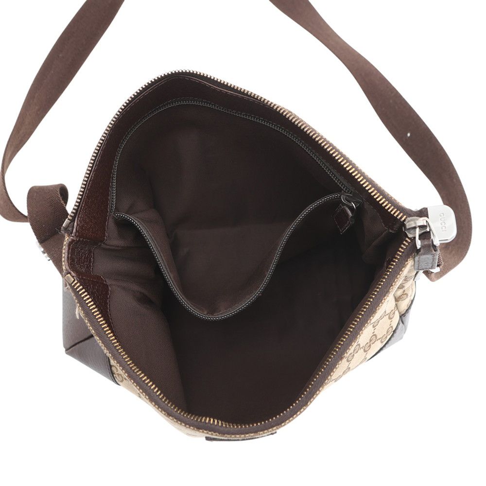 Gucci Shoulder Bag GG Canvas Leather — view 5