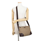 Gucci Shoulder Bag GG Canvas Leather — view 4