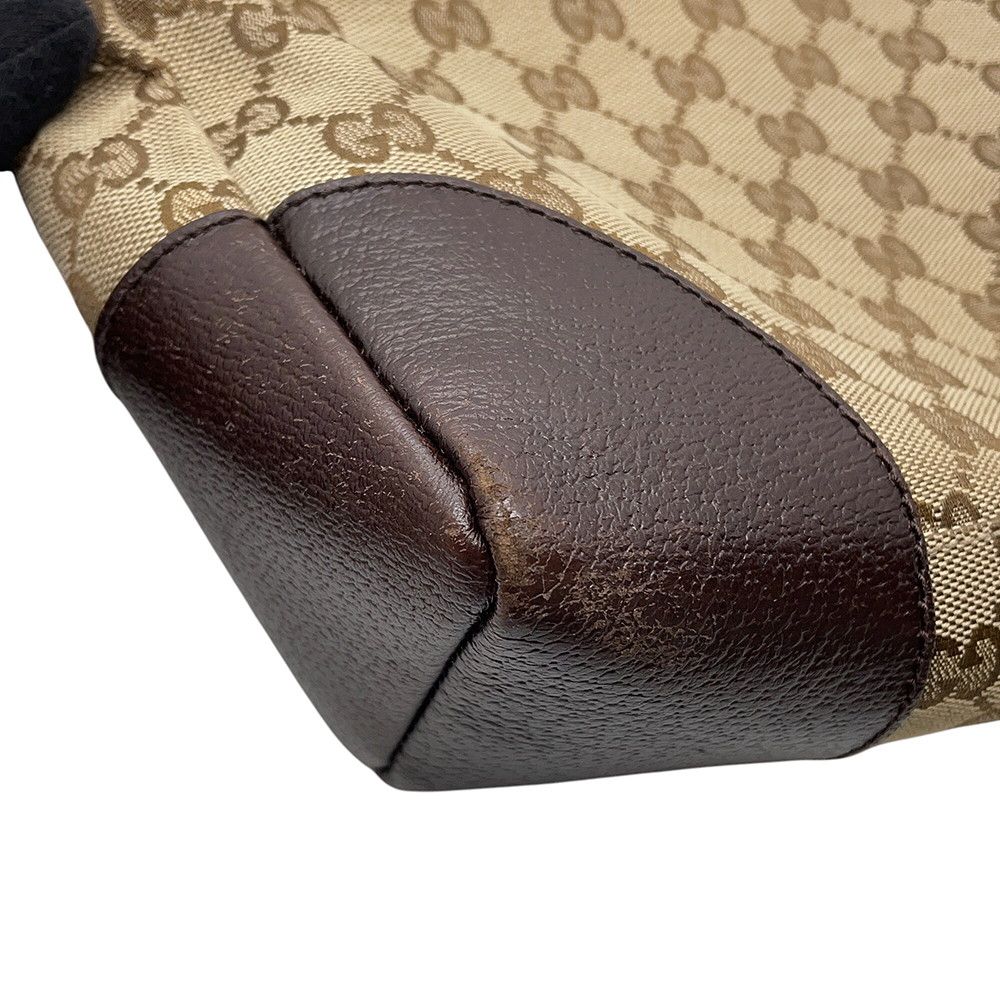 Gucci Shoulder Bag GG Canvas Leather — view 6