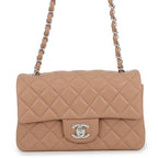 Chanel Chain Shoulder Bag Mini Quilted CC Logo Lambskin