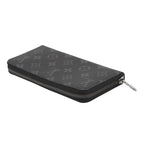 Louis Vuitton Wallet Monogram Eclipse Zippy Horizontal Black — view 2