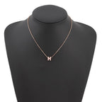 Hermes Necklace Pop Rose Dragee Pink Gold — view 4