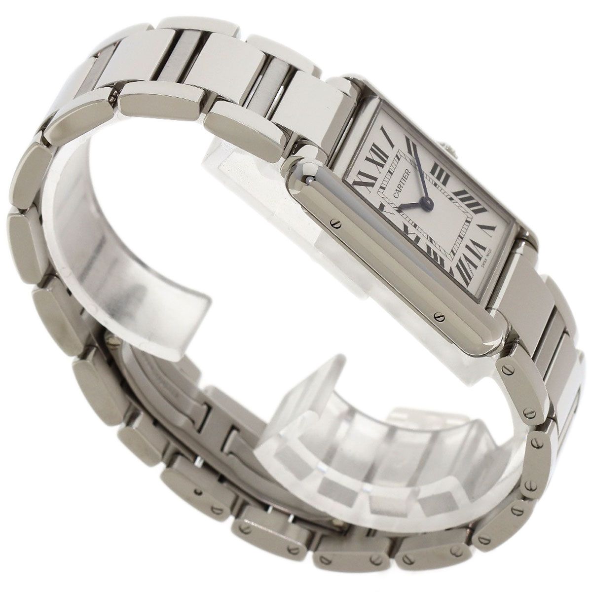 Cartier Must Tank LM Watch SS — view 2