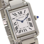 Cartier Must Tank LM Watch SS — view 4