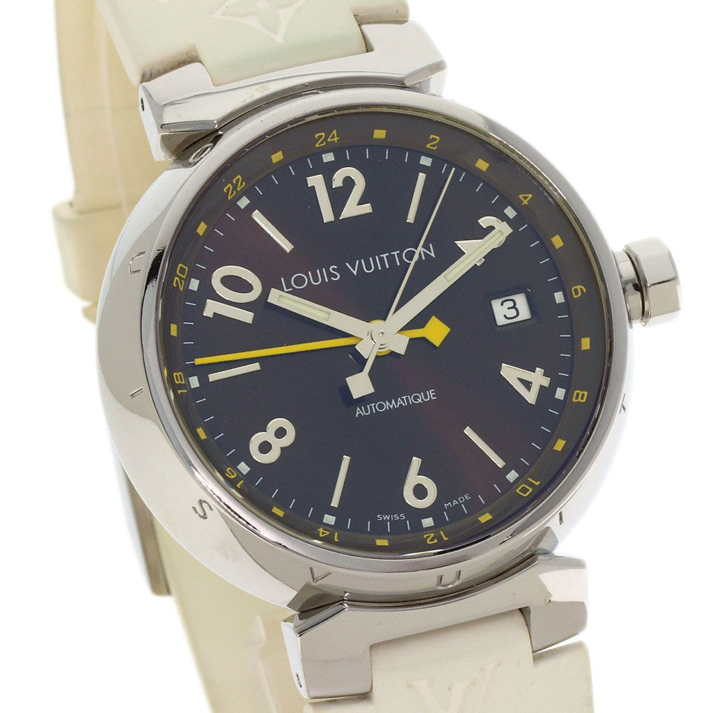 Louis Vuitton Tambour GMT Watch SS Rubber — view 4