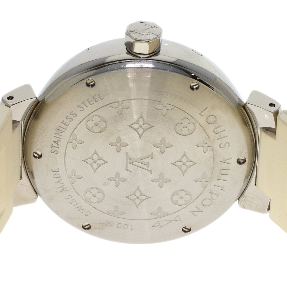 Louis Vuitton Tambour GMT Watch SS Rubber — view 6