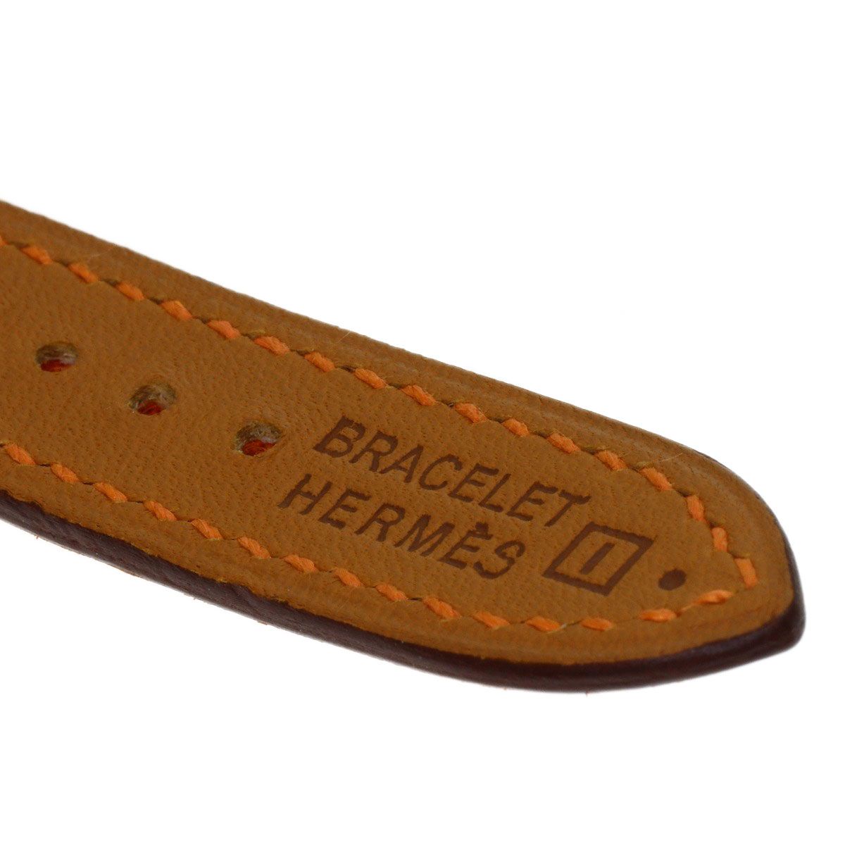 Hermes Watch SS Leather — view 8