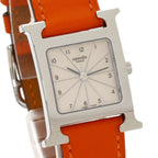 Hermes Watch SS Leather — view 4