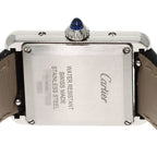Cartier Must Tank SM Watch SS Leather — view 6