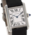 Cartier Must Tank SM Watch SS Leather — view 4