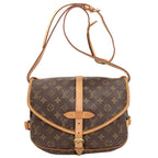 Louis Vuitton Saumur 30 Shoulder Bag Monogram Canvas