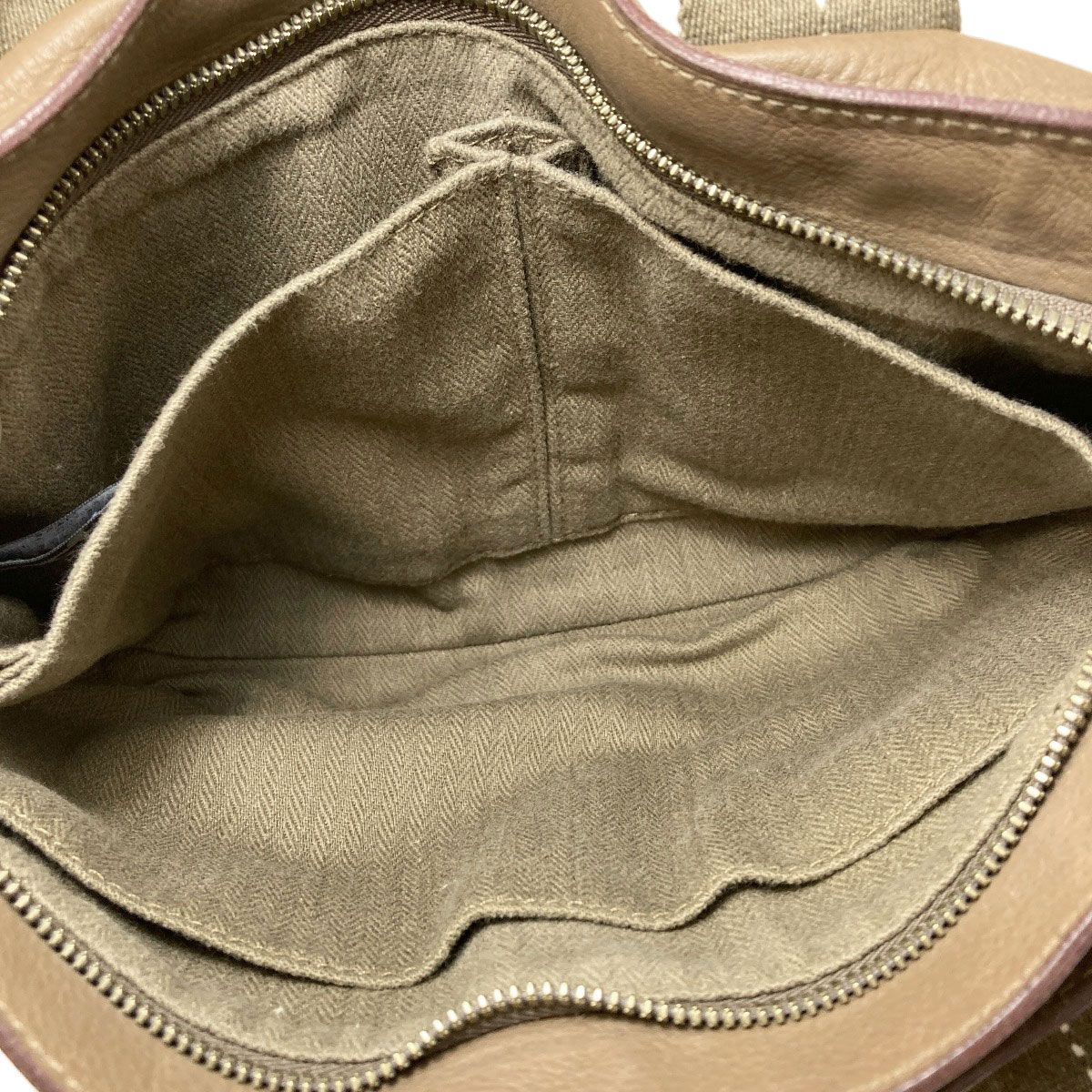 Hermes Caravan Horizontal PM Handbag Canvas Voderma — view 5