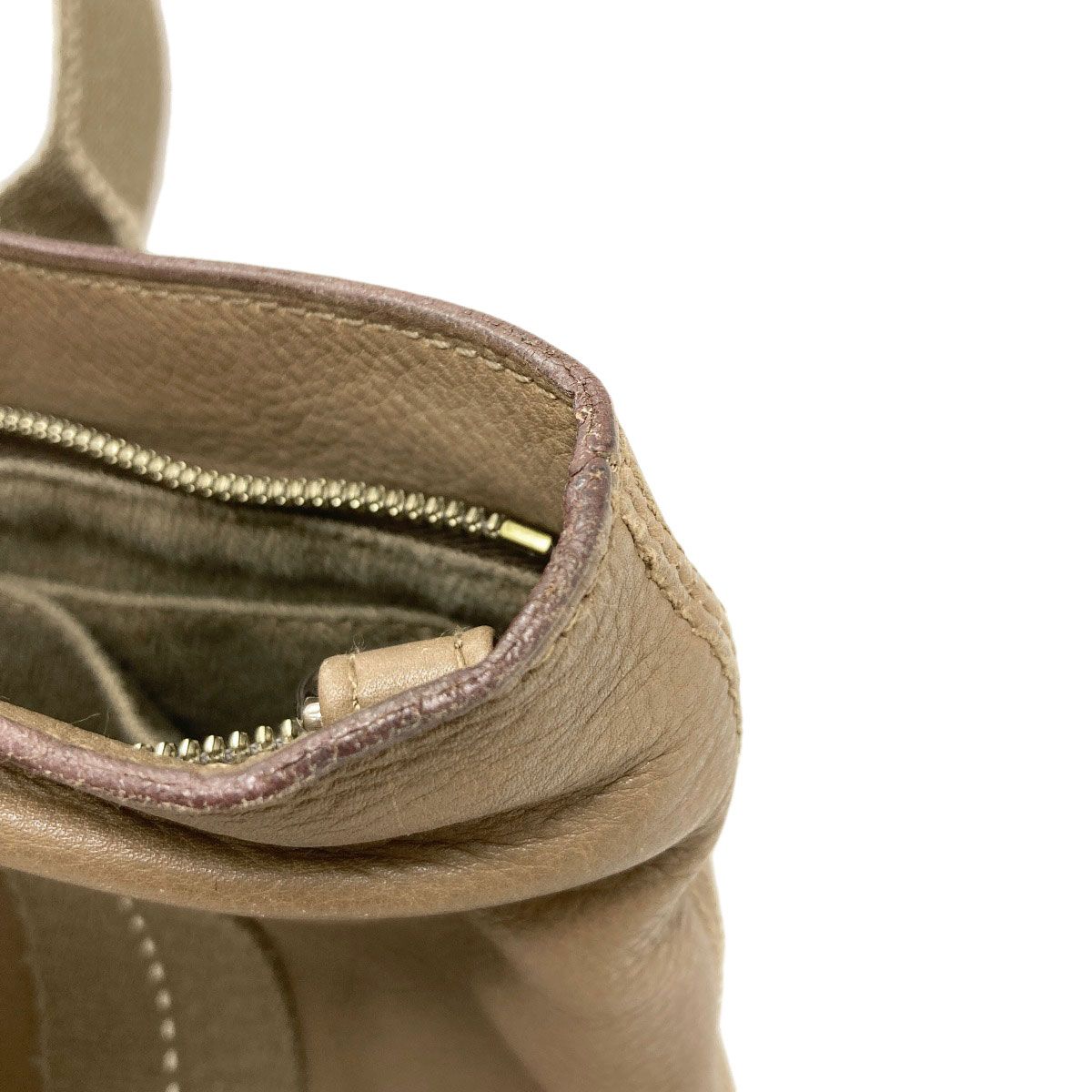 Hermes Caravan Horizontal PM Handbag Canvas Voderma — view 9