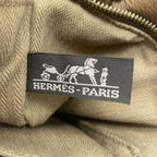 Hermes Caravan Horizontal PM Handbag Canvas Voderma — view 6