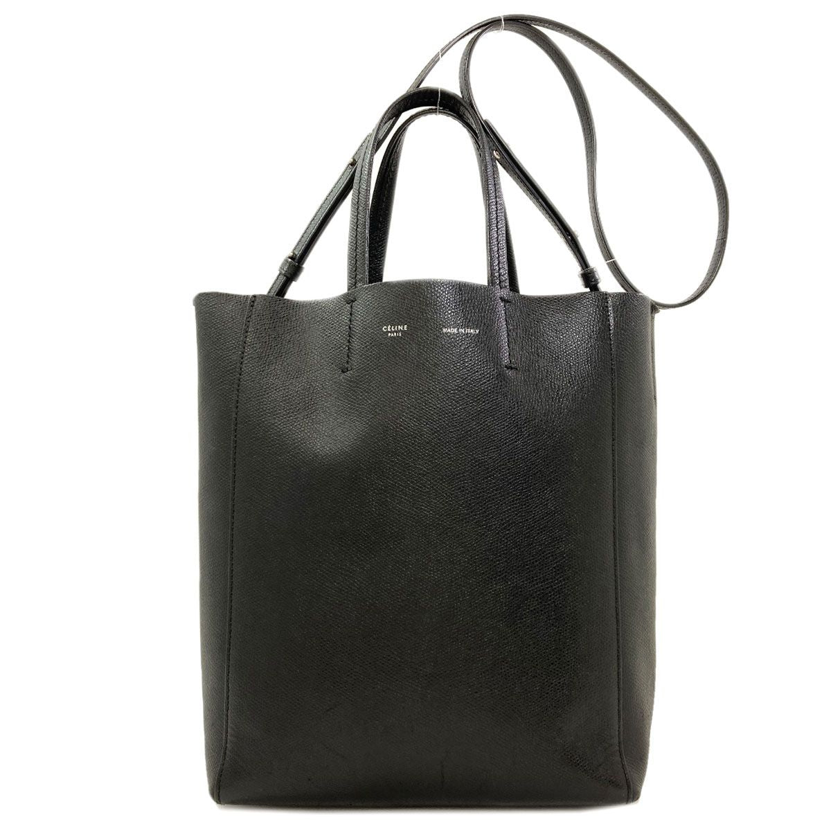 Celine Vertical Cover 2-Way Handbag Calf