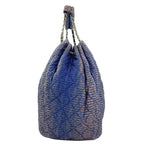 Chanel Jumbo CC Logo Quilted Silver Tote Nylon — view 3
