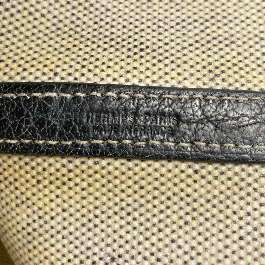 Hermes Garden Party PM Silver Handbag Toile — view 6