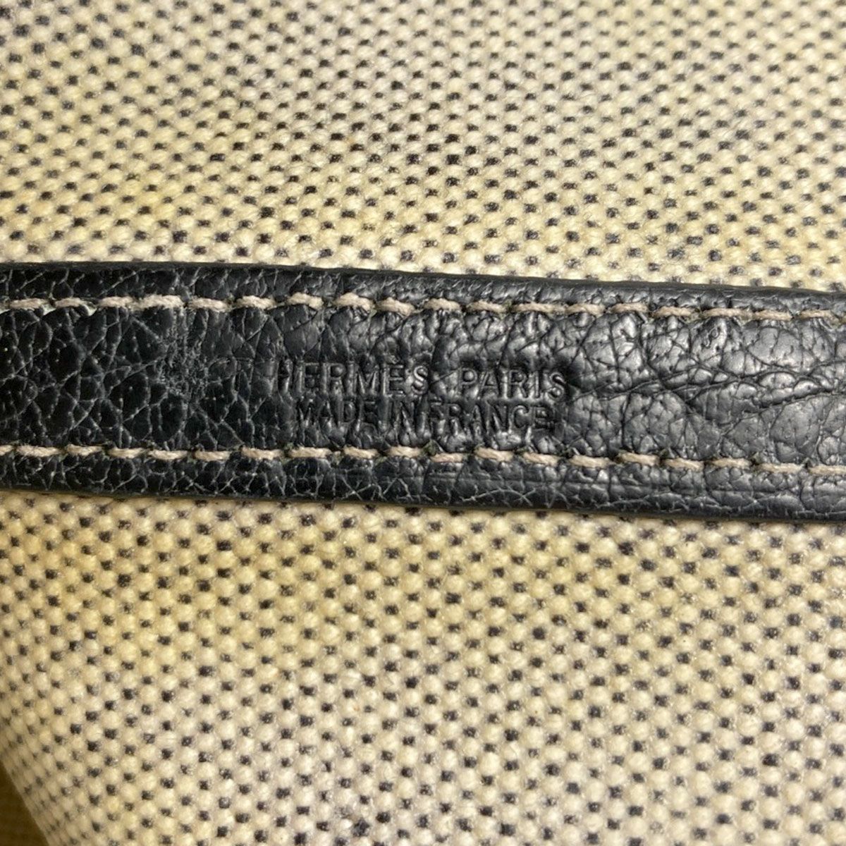 Hermes Garden Party PM Silver Handbag Toile — view 6