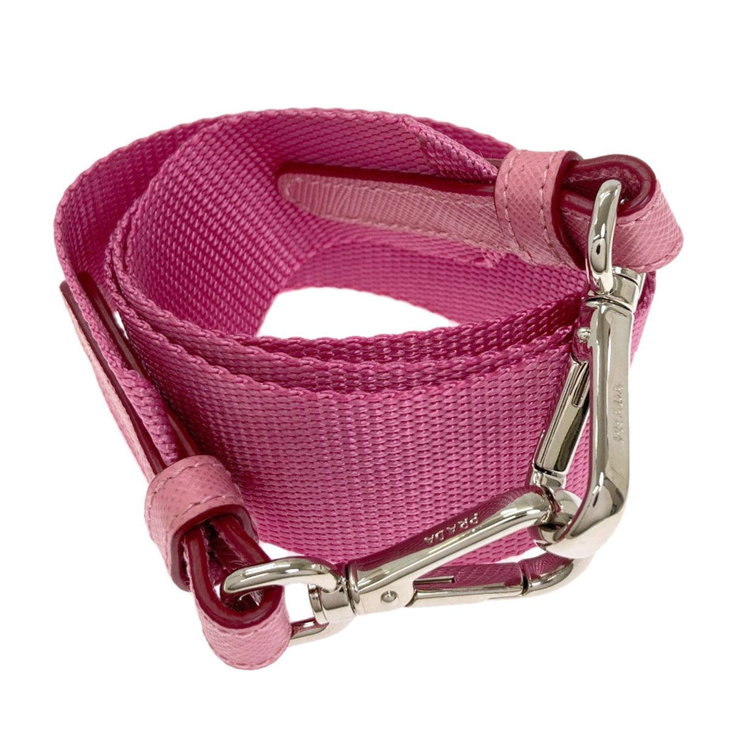 Prada Flower Motif 2-Way Handbag Nylon — view 8