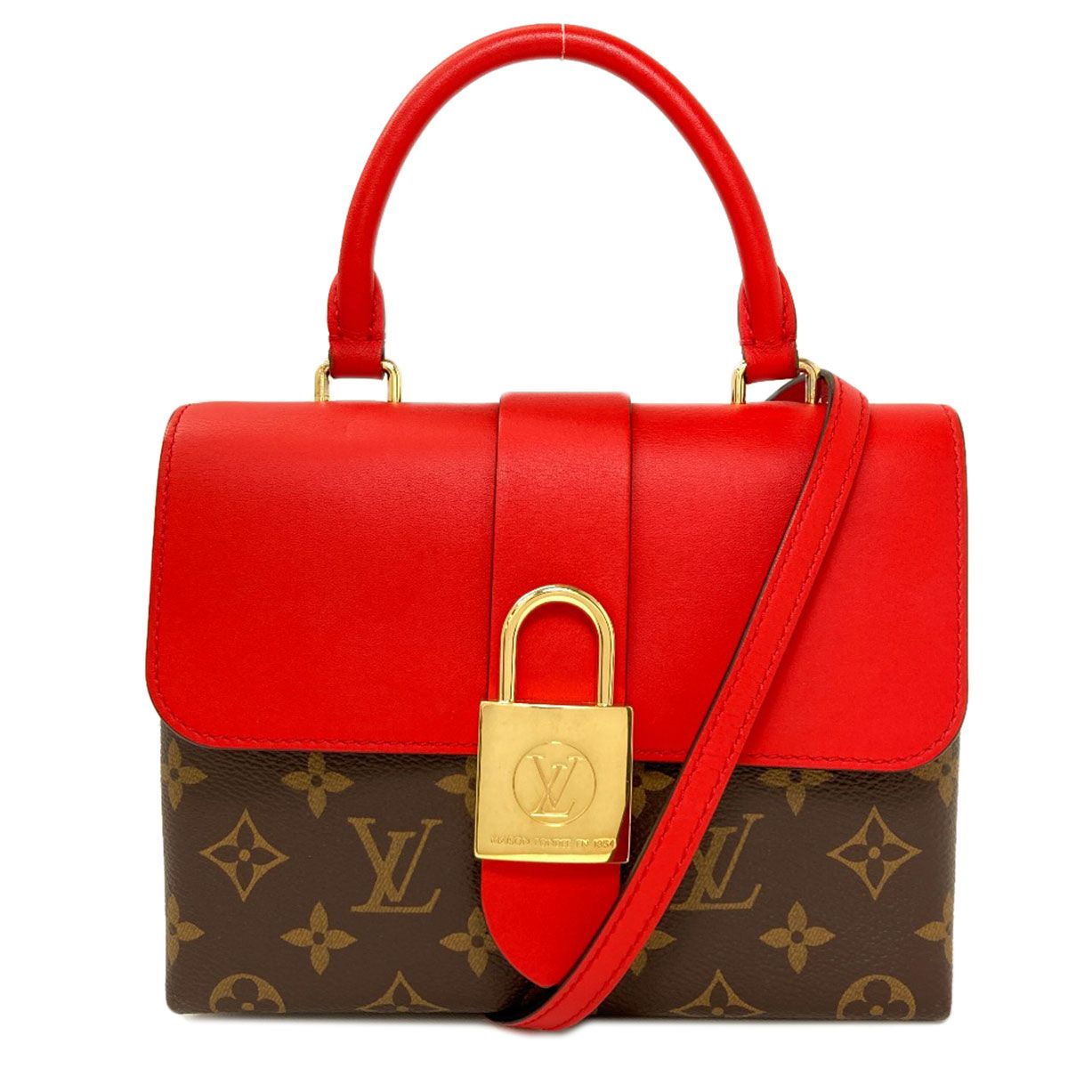 Louis Vuitton Locky BB Handbag Monogram Canvas