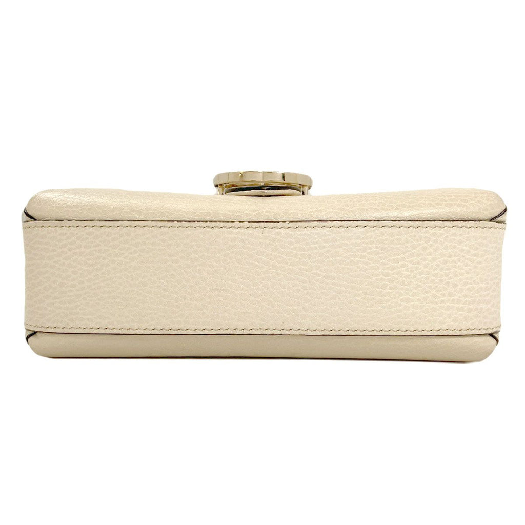 Gucci Interlocking Chain Shoulder Bag Leather — view 4