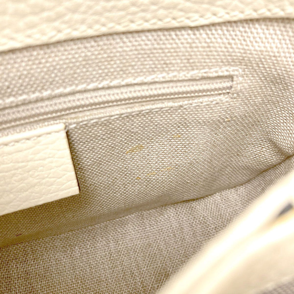 Gucci Interlocking Chain Shoulder Bag Leather — view 7