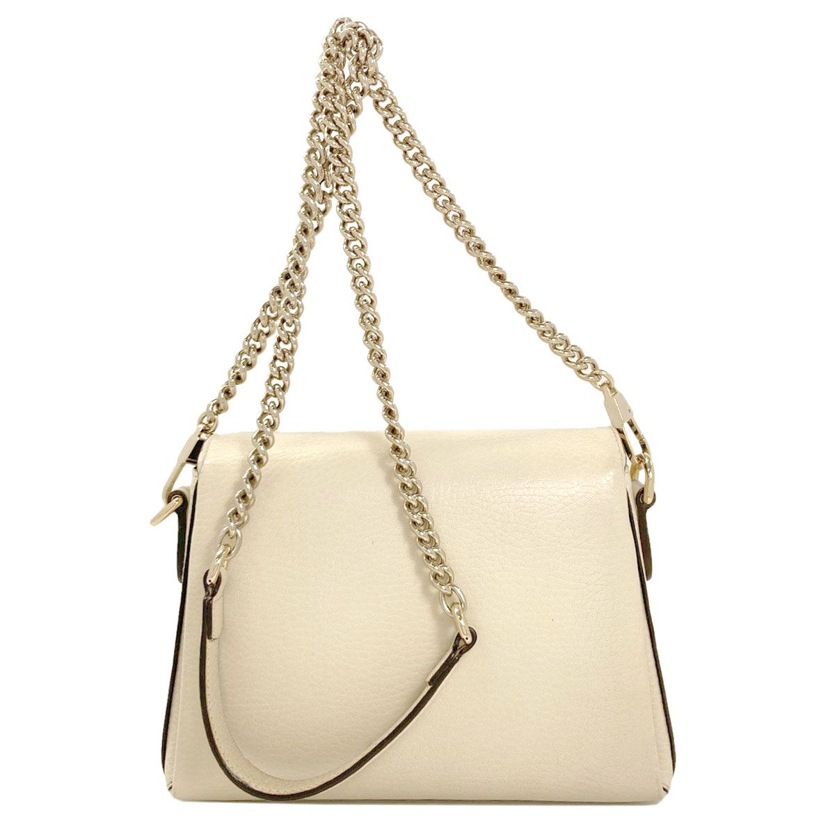 Gucci Interlocking Chain Shoulder Bag Leather — view 2