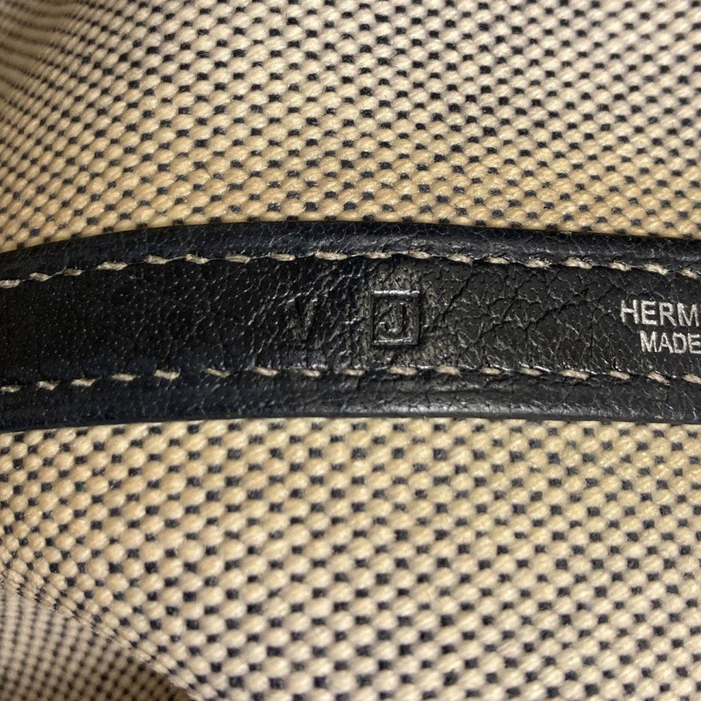 Hermes Garden Party PM Silver Tote Toile — view 7