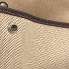 Hermes Garden Party PM Brown Silver Tote Toile — view 9