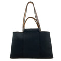 Hermes Kabak Elan Silver Tote Canvas