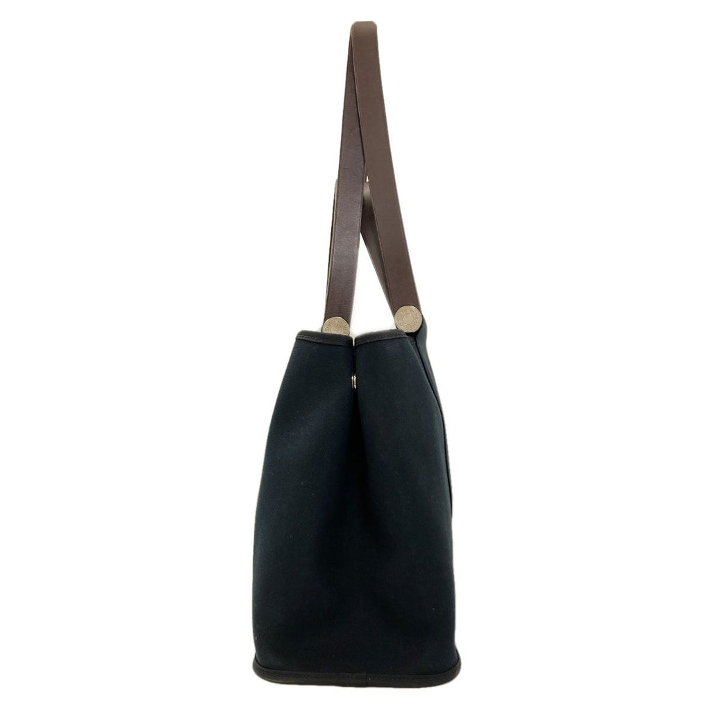 Hermes Kabak Elan Silver Tote Canvas — view 3