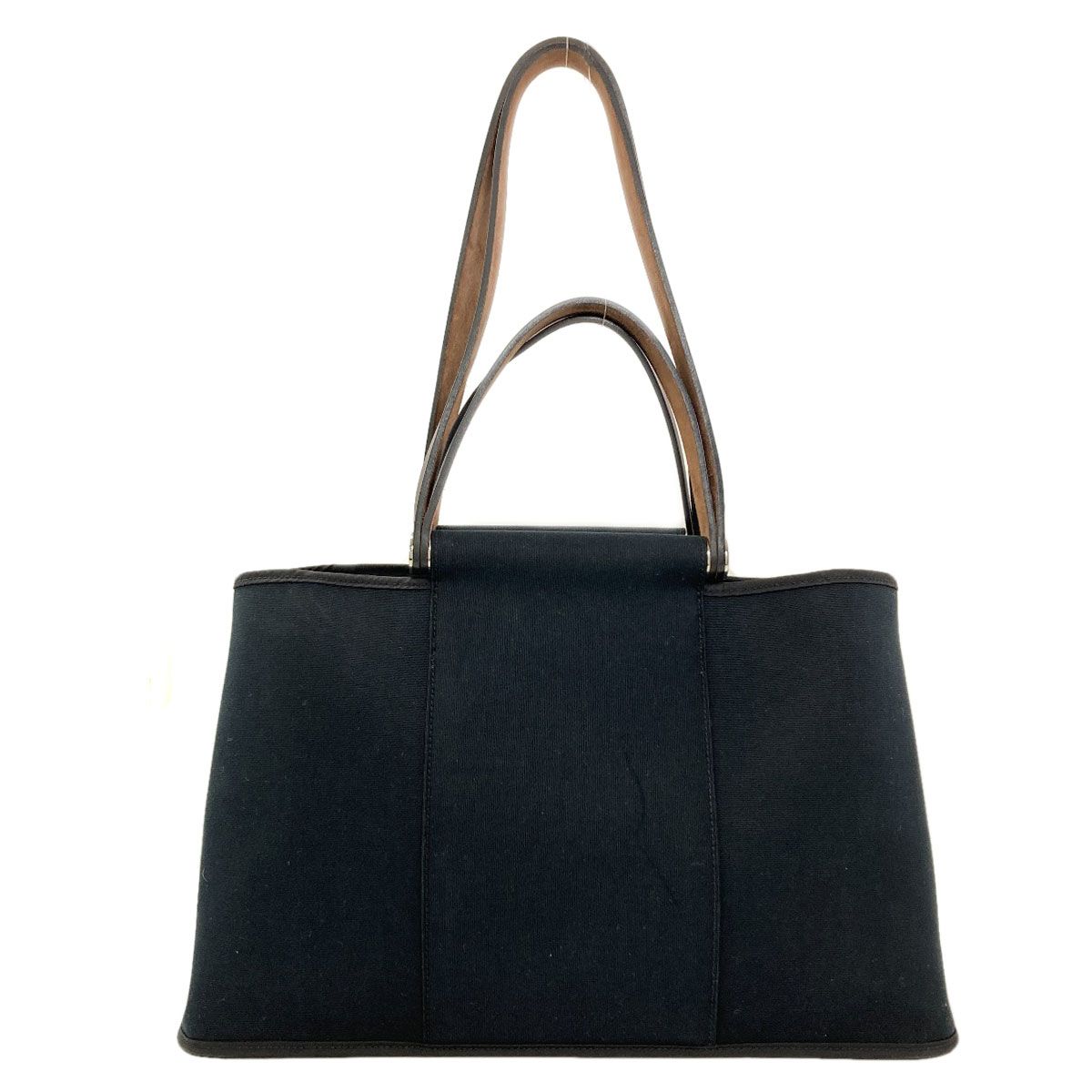 Hermes Kabak Elan Silver Tote Canvas — view 2
