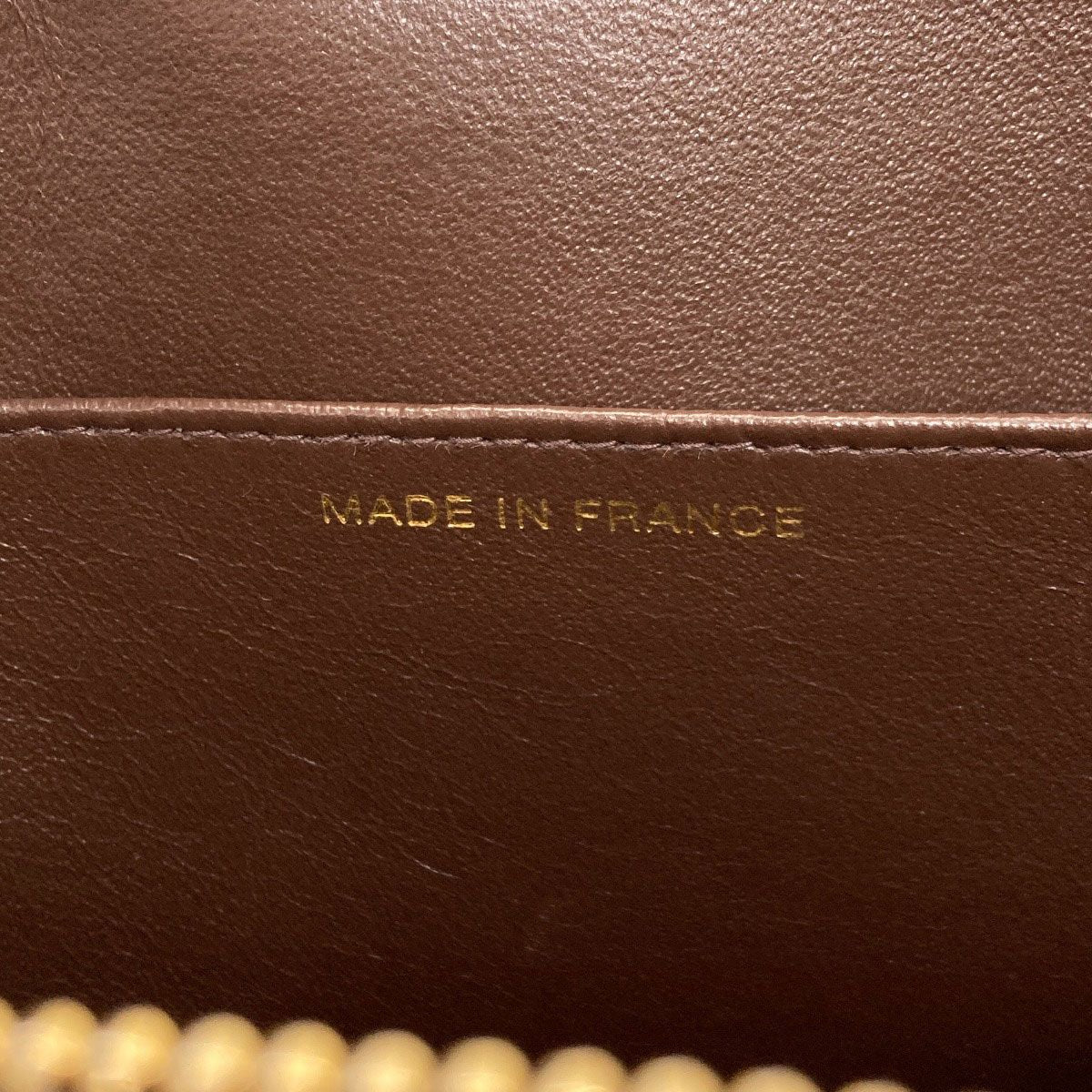 Chanel Quilted Gold Tote Lambskin — view 8