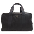 Prada Logo Boston Bag Nylon
